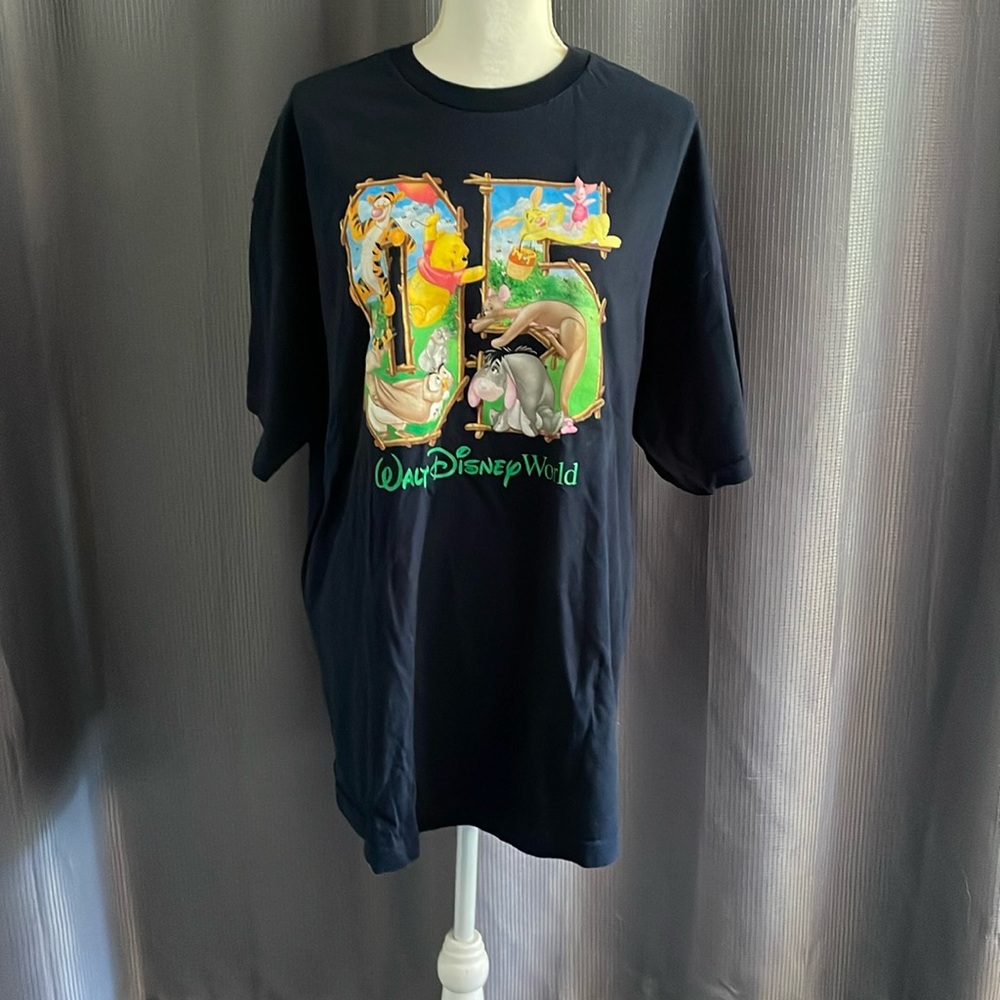 Walt Disney World dark blue teeshirt.